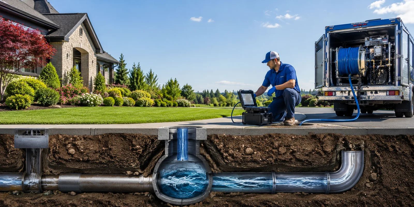 Drainage restoration information for Powhatan, LA